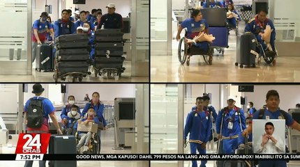 34 gold medals ng Pilipinas sa 2023 ASEAN Para games, record-breaking; mga atletang sumabak, nakauwi na | 24 Oras
