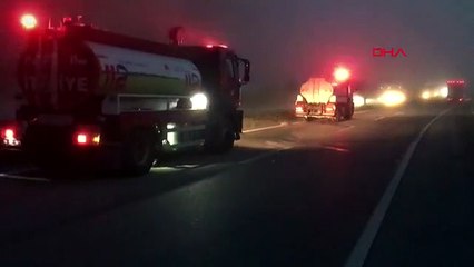 Bucak'ta Yolcu Otobüsü Yanarak Kullanılamaz Hale Geldi