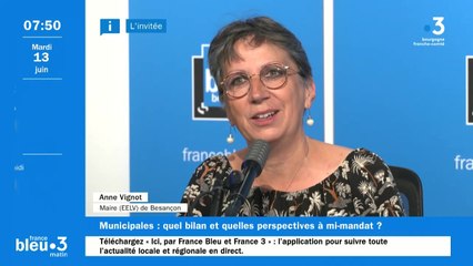 Anne Vignot : "Sur l'écologie, on est sur la bonne trajectoire"