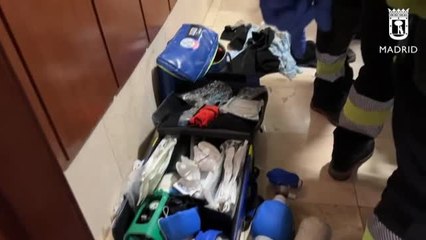 Un hombre, salvado de un atragantamiento por sus vecinos