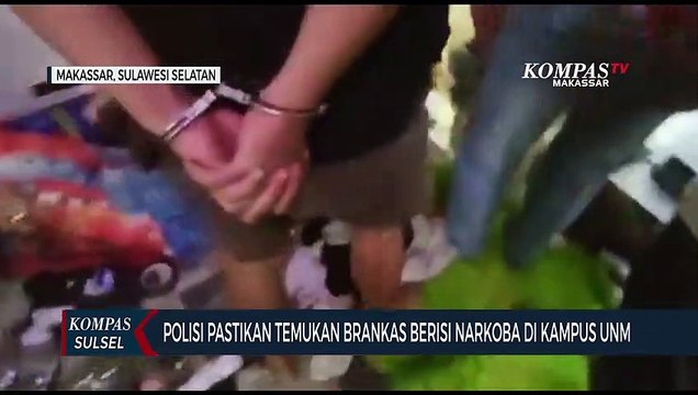 Polisi Pastikan Temukan Brankas Berisi Narkoba Di Kampus UNM