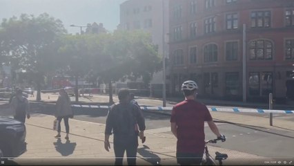 شاهد.. التأهب الأمني بعد إعلان الشرطة البريطانية التعامل مع حادث "خطير" في #نوتنغهام #العربية
