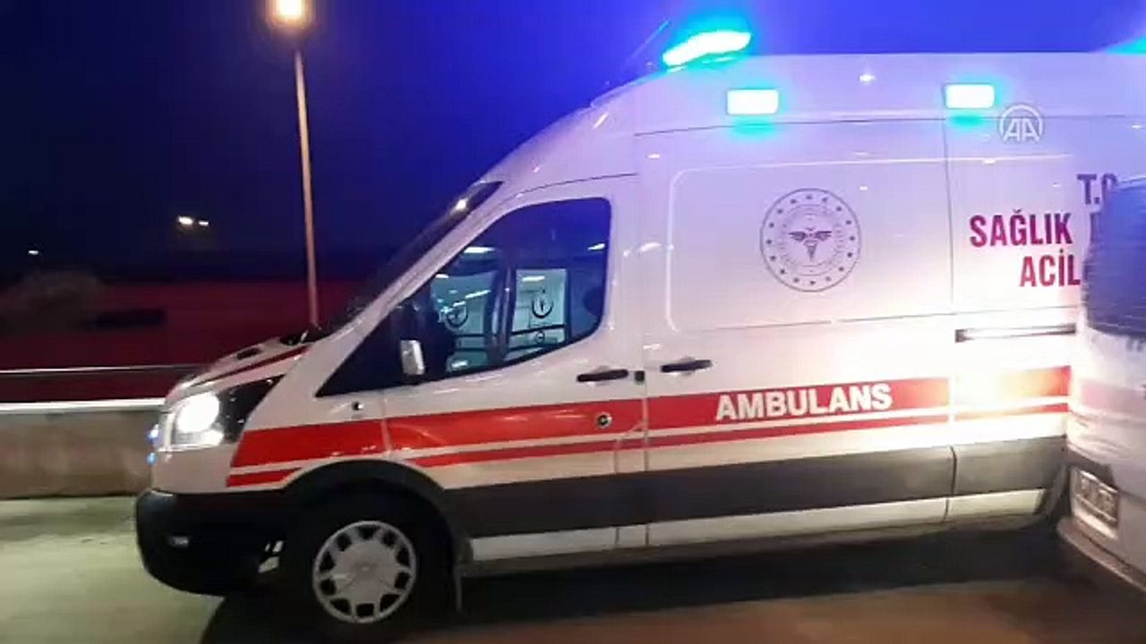 Çardaktan düşen 92 yaşındaki kadın yaralandı