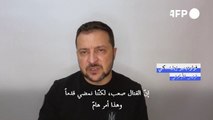 زيلينسكي: القتال في الهجوم المضاد 