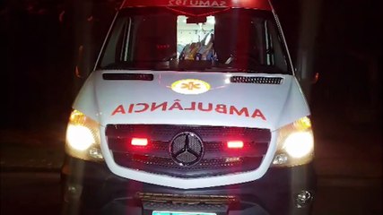 Mulher é levada com urgência ao HU após se engasgar durante um AVC no bairro Brasília