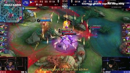 MSC 2023 - ECHO VS FIMP GAME 2 | Mobile Legends!