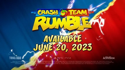 Crash Team Rumble Gameplay Launch Trailer PS