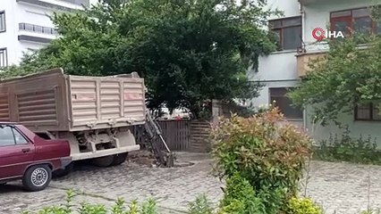 Bolu’da doğalgaz borusu patladı