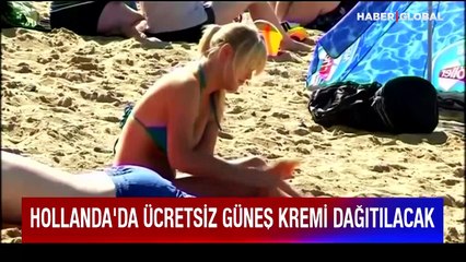 Avrupa ülkesinden flaş karar: Ücretsiz güneş kremi dağıtılacak