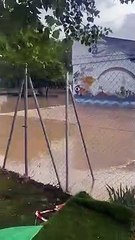 Inundaciones en La Seca provocadas por la última tormenta