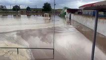 Inundaciones en La Seca provocadas por las últimas tormentas