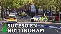 La Policía británica detiene a un hombre y acordona el centro de Nottingham tras el asesinato de tres personas