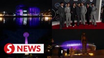 Seoul landmarks lit up to celebrate 10 years of BTS