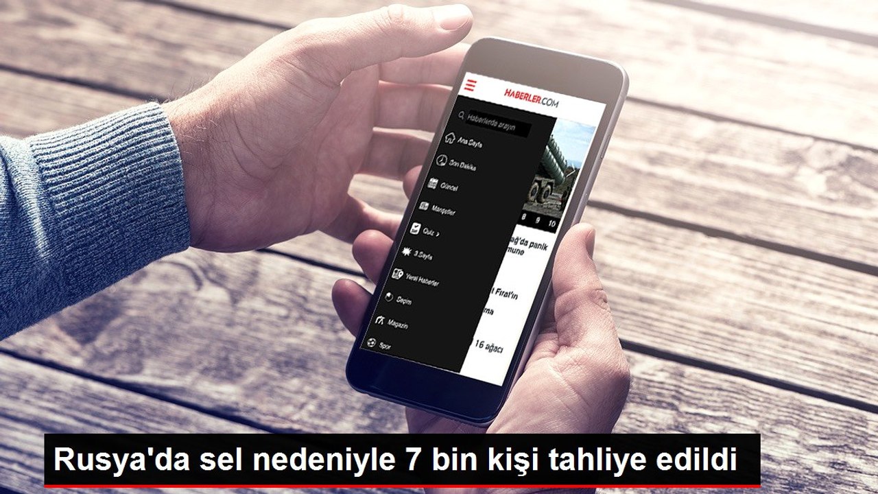 Rusya'da sel nedeniyle 7 bin kişi tahliye edildi