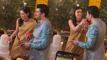 Karan Deol Drisha Acharya Pre Wedding Ceremony Cake Cutting Inside Video Viral | Boldsky
