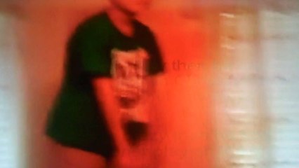 Jonathan acting goofy while Christopher & Anthony play on the ipad