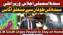 CM Sindh urges people to stay at home