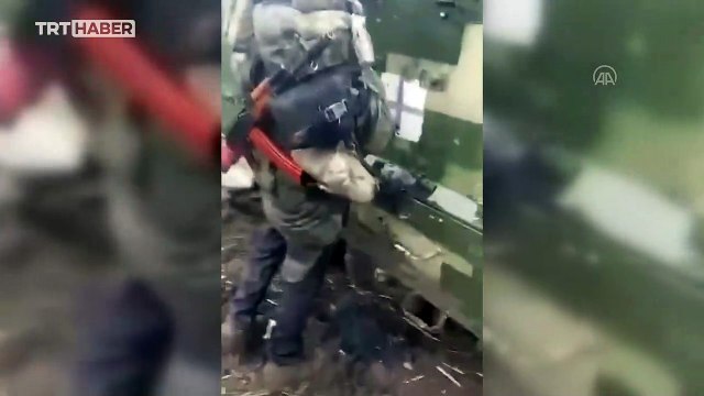 Rusya: Ukrayna ordusundan Alman Leopard tank ve Bradley zırhlı araç ele geçirdik