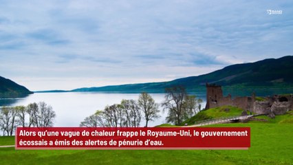 Le monstre du loch Ness pourrait bientôt ne plus se cacher à cause de la baisse du niveau de l’eau dans le lac !