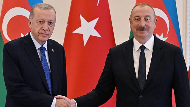 Cumhurbaşkanı Erdoğan ile Aliyev ortak basın toplantısı düzenledi