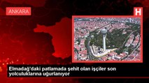 Elmadağ'daki fabrikadaki patlamada şehit olan işçilerin cenazesi defnedildi