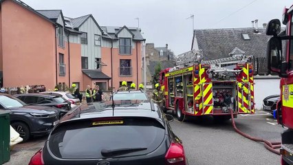 Fire at 1-6 Kenneth Buildings, Inverness.