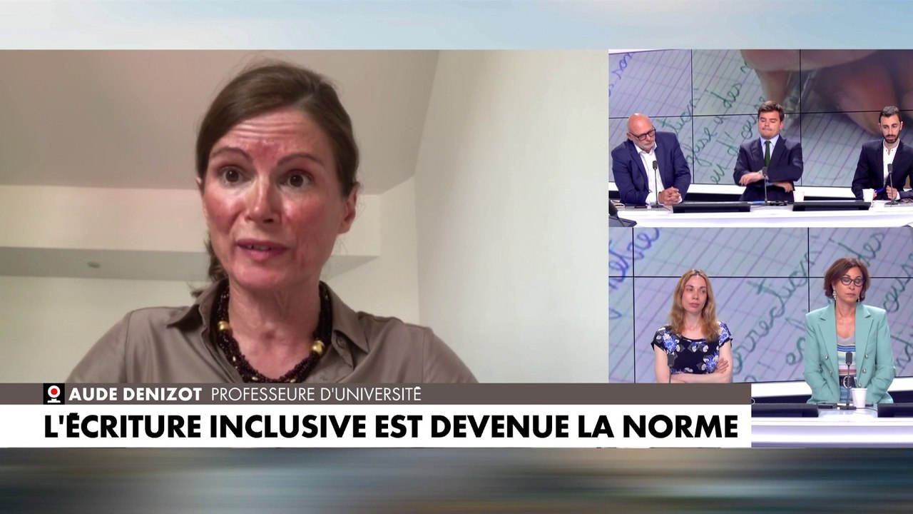 Aude Denizot, professeur d’université : «L’écriture inclusive est ...
