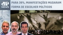 Schelp, d'Avila e Beraldo analisam pesquisa Ipec sobre mudanças na forma de escolher políticos