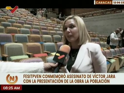 Teatro Nacional de Chile presentó en Caracas espectáculo sinfónico por el disco “La Población”