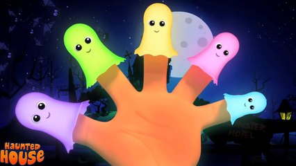 Ghost Finger Family, Spooky Nursery Rhyme And Halloween Song For Kids