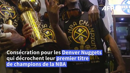 Basket: Denver au sommet de la NBA pour la première fois de son histoire