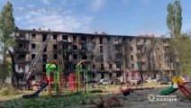 Un ataque contra la ciudad de Zelenski deja una decena de muertos