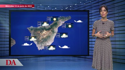 La previsión del tiempo en Canarias para el 14 de junio de 2023