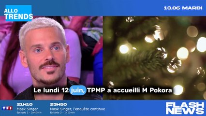 Géraldine Maillet met M Pokora mal à l'aise avec ses nombreux compliments lors de son passage dans TPMP !