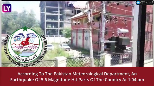 Earthquake Hits Pakistan, Locals Rush Out Of Their Homes And Offices
