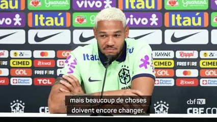 Brésil - Joelinton : "Le racisme ? Beaucoup de choses doivent encore changer"