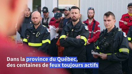 Incendies au Canada: la sécurité civile française à l'oeuvre pour éviter les reprises de feu