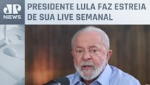 Com audiência tímida, Lula estreia live semanal e fala sobre começo do governo e projetos futuros