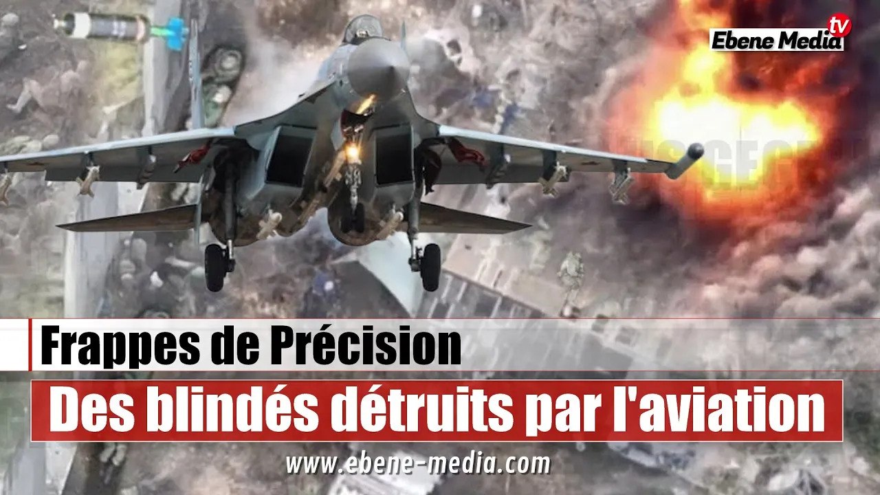 L'Aviation russe élimine un peloton de chars allemands en position d'attaque