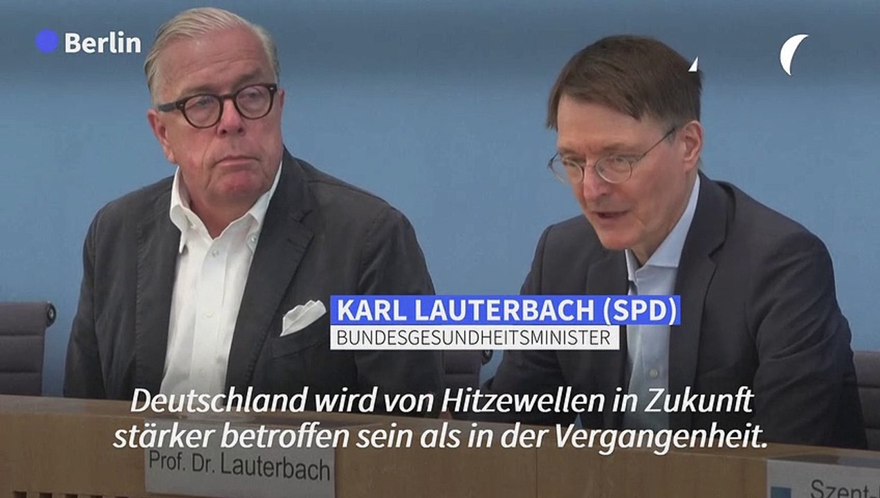 Lauterbach kündigt nationalen Hitzeschutzplan für Deutschland an