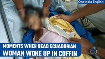 Bella Montoya: Ecuador woman comes back to life inside coffin just before her funeral| Oneindia News
