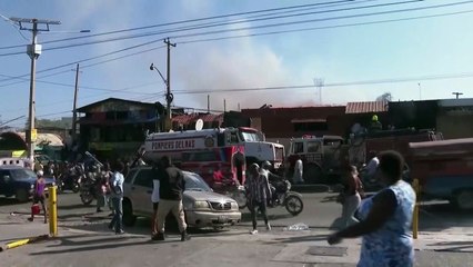 Haïti : la détresse des commerçants après l'incendie sur un marché de Port-au-Prince