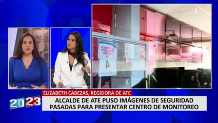 Regidora de Ate: “Nuestro distrito es uno de los más inseguros y las cámaras no funcionan”