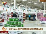 Presidente de Irán visita supermercado Megasis que forma parte de la alianza comercial con Venezuela