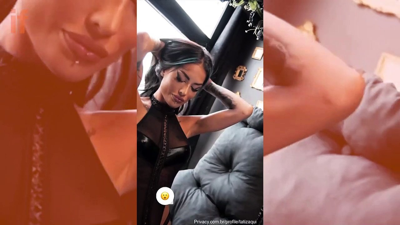 Tati Zaqui rebate críticas por corpo muito magro