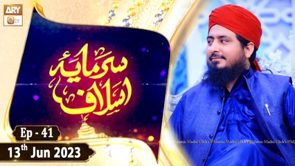 Sarmaya e Aslaf - Topic: Imam Muhammad Bin Hassan Shaibani Rahmatullah Alaih - 13th June 2023 - ARY Qtv