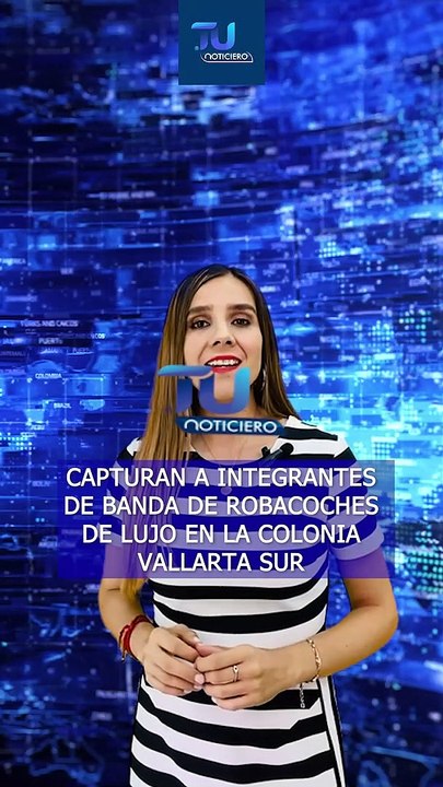 Detienen a integrantes de banda dedicada al robo de automoviles, en la colonia Vallarta Sur  #TuNotireel