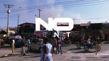 Haití | Incendio arrasa con mercado en el centro de Puerto Príncipe