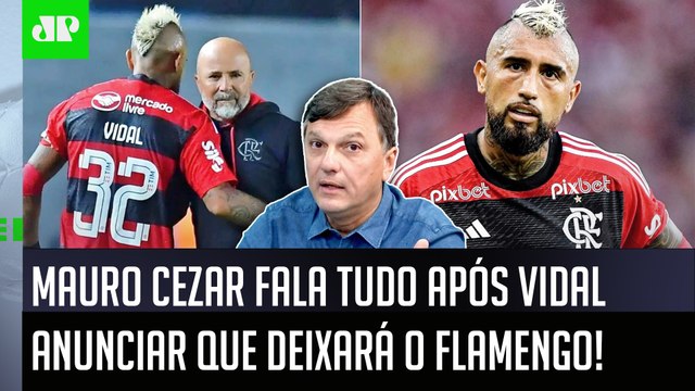 O que CERTAMENTE INCOMODA o Vidal é que... Mauro Cezar FALA TUDO sobre SAÍDA do Flamengo!