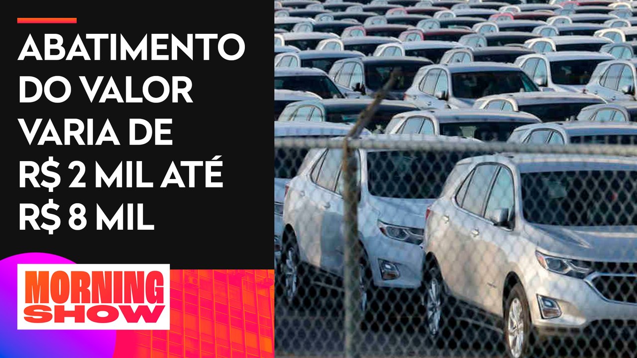 Desconto para compra de carros deve durar apenas um mês